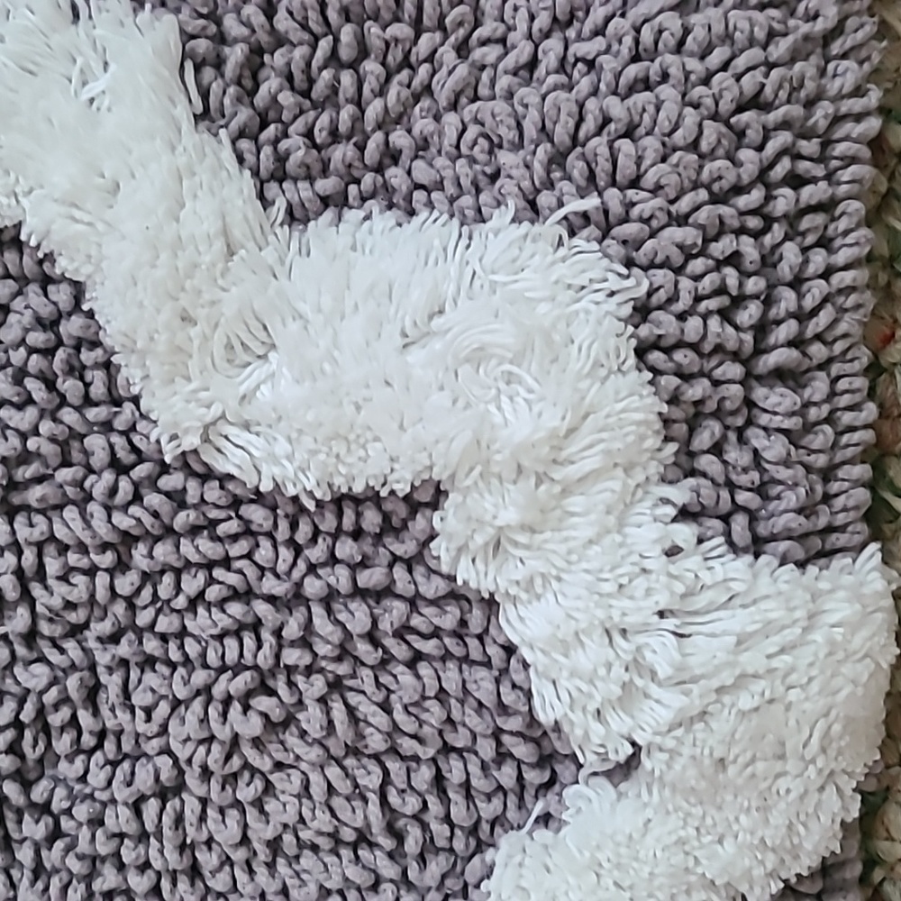 KOHLS PLUSH 2 PIECE MATCHING BATH RUG BUNDLE - Picture 6 of 9